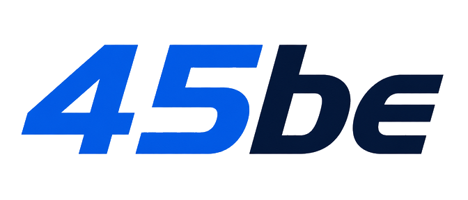 45 be brand logo
